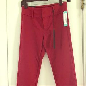 Tinsel ankle zip skinny pant